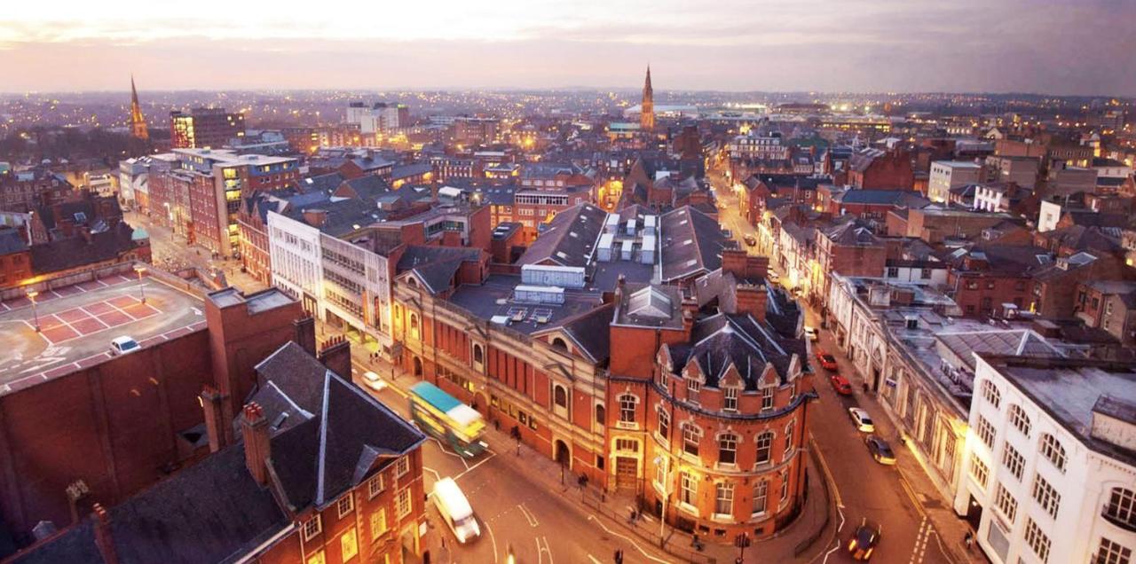 Luxury Apartment In The Heart Of Leicester With Parking Exterior photo